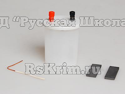Прибор для опытов по химии с электрическим током (лабораторный)