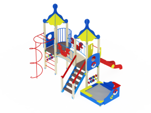 Детский игровой комплекс «Морской» ДИК 1705 H=1500