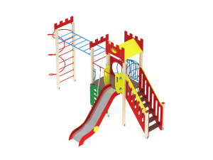 Детский игровой комплекс «Замок» ДИК 1803 H=1500