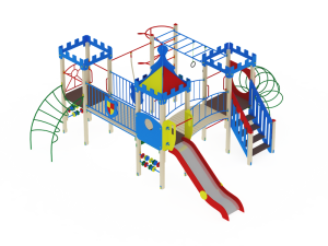 Детский игровой комплекс «Волшебный город» ДИК 1902 H=1200