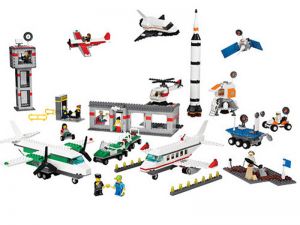 Конструктор Космос и аэропорт Lego System 9335 (4+)