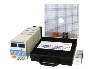 Комплект учебно-лабораторного оборудования "Измерение индукции магнитного поля прямого проводника и проводящего витка"