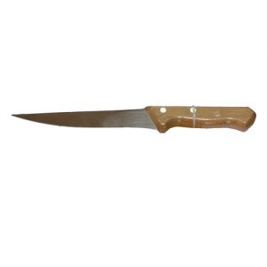 Нож для мяса 160/290 мм "Ретро" с деревянной ручкой арт. С-701/701б