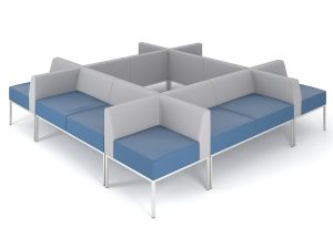 Модульный диван M3-4x1V+4x2D