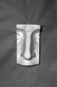 Гипсовая модель "Нос человека"