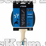 Ракетка для н/т Stiga Hobby Instinct, арт.1210-6318-01, для начин., накл. 1,5 мм ITTF, конич. ручка